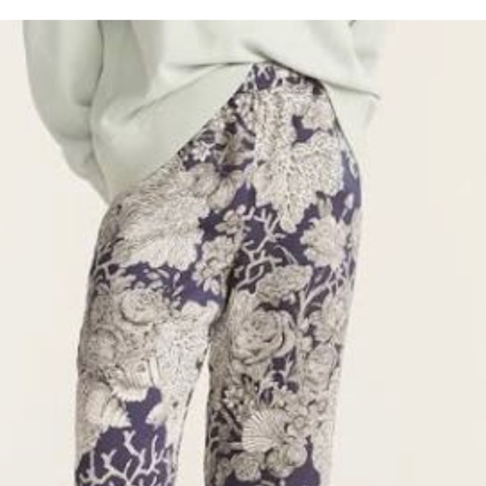 NWT J Crew collection satin pants